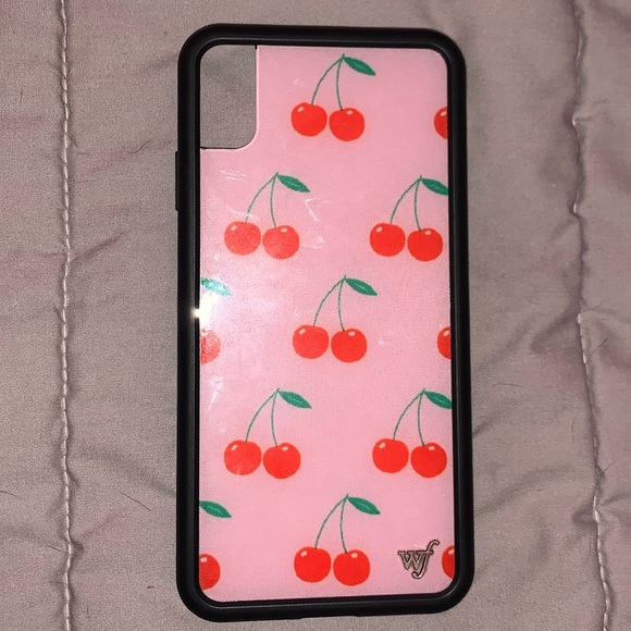 Wildflower DISCONTINUED Pink Cherries iPhone Xs Max Case - Picture 2 of 2